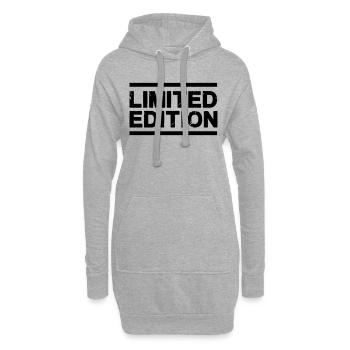 Limited Edition - Hoodie Dress - heather grey - Front