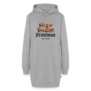 Frontman (Frontman) - Sweat-shirt à capuche long Femme - gris chiné - Devant