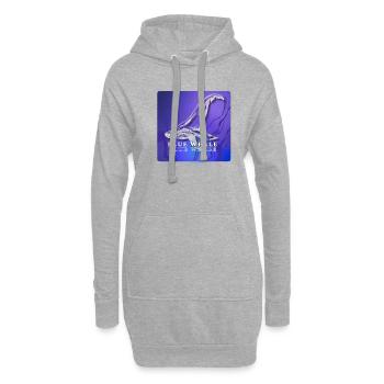 BLUE WHALE - Hoodie-Kleid - Grau meliert - Vorne