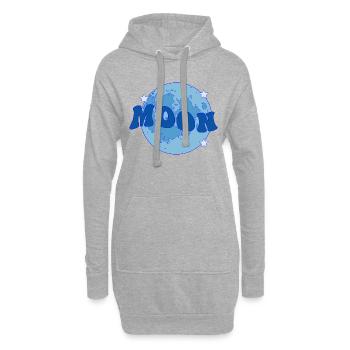 MOND - Hoodie-Kleid - Grau meliert - Vorne