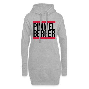 PIMMELBERGER - Hoodie-Kleid - Grau meliert - Vorne