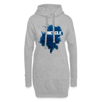 Bicycle - Hoodie-Kleid - Grau meliert - Vorne