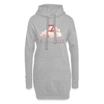 Wolke 7 - Hoodie-Kleid - Grau meliert - Vorne