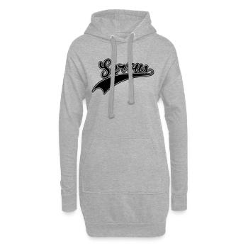 Servus Swash - Hoodie Dress - heather grey - Front