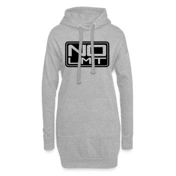 No Limit Shield - Hoodie-Kleid - Grau meliert - Vorne