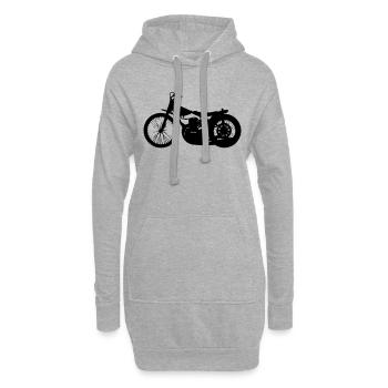 Speedway - Hoodie-Kleid - Grau meliert - Vorne