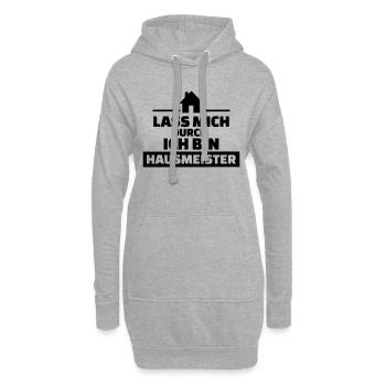 Hausmeister - Hoodie-Kleid - Grau meliert - Vorne