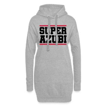 super azubi - Hoodie-Kleid - Grau meliert - Vorne