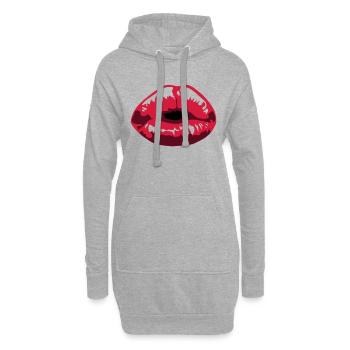kuessen - Hoodie-Kleid - Grau meliert - Vorne