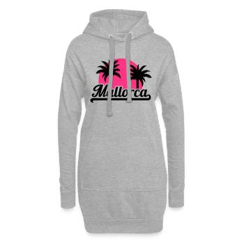 Mallorca - Hoodie-Kleid - Grau meliert - Vorne