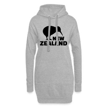 Kiwi - Hoodie-Kleid - Grau meliert - Vorne