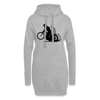 Speedway - Hoodie-Kleid - Grau meliert - Vorne