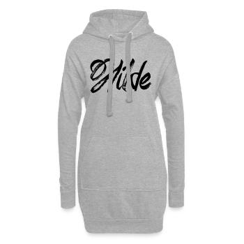Hilde - Sweat-shirt à capuche long Femme - gris chiné - Devant