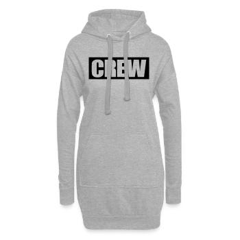 Équipage - Sweat-shirt à capuche long Femme - gris chiné - Devant