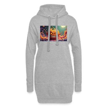Pumpkin Baby 1 - Hoodie Dress - heather grey - Front