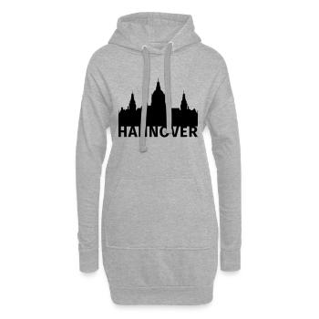 Hannover - Hoodie-Kleid - Grau meliert - Vorne