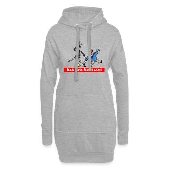 Köln - Hoodie-Kleid - Grau meliert - Vorne