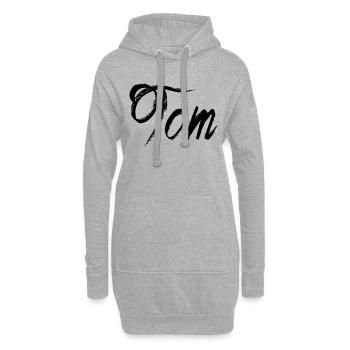 Tom - Hoodie-Kleid - Grau meliert - Vorne