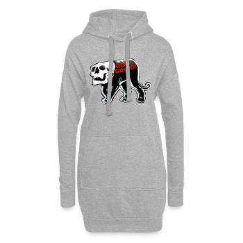 Zoffart GO!GO!GO! - Hoodie-Kleid - Grau meliert - Vorne