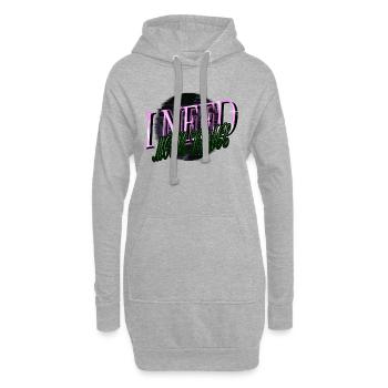 Cool Astronomy Tshirt Happy Astronomy Lovers Geek - Sweat-shirt à capuche long Femme - gris chiné - Devant