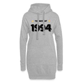 Das Beste aus 1994 - Hoodie-Kleid - Grau meliert - Vorne