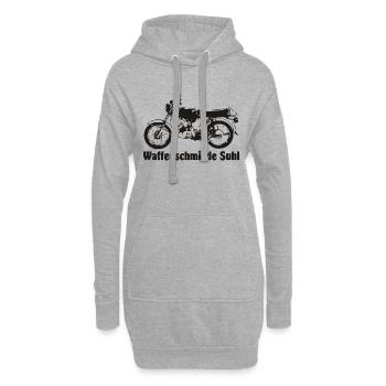 Simson S51 Waffenschmiede - Hoodie-Kleid - Grau meliert - Vorne