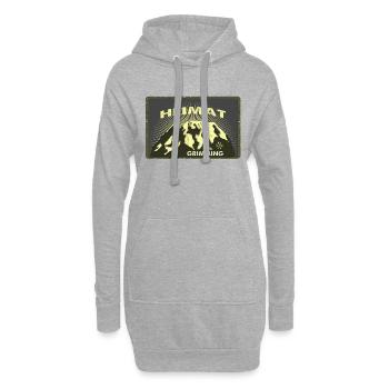 Grimming Heimat - Hoodie-Kleid - Grau meliert - Vorne