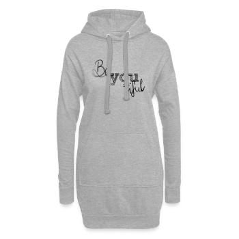 Be you - Hoodie-Kleid - Grau meliert - Vorne