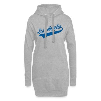 los angeles blue - Hoodie-Kleid - Grau meliert - Vorne