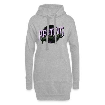 bodybuilder christmas birthday present idea - Hoodie-Kleid - Grau meliert - Vorne