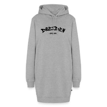 Dresden - Germany - Deutschland - Sachsen - Hoodie-Kleid - Grau meliert - Vorne