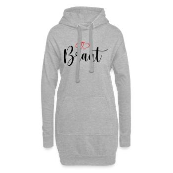 braut - Hoodie-Kleid - Grau meliert - Vorne