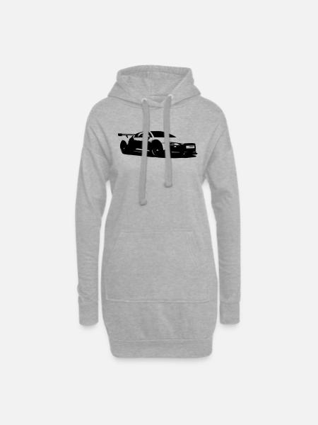 Balances sport R8 - Sweat-shirt à capuche long Femme - gris chiné