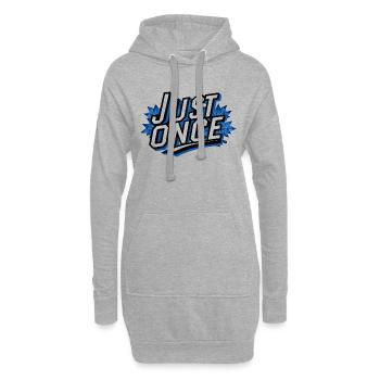 Les Maple Leafs juste une fois sombres - Sweat-shirt à capuche long Femme - gris chiné - Devant