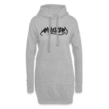 Amsterdam - Hoodie Dress - heather grey - Front