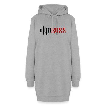 Jga 2025 Junggesellenabschied - Hoodie-Kleid - Grau meliert - Vorne