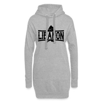 Libanon - Hoodie-Kleid - Grau meliert - Vorne