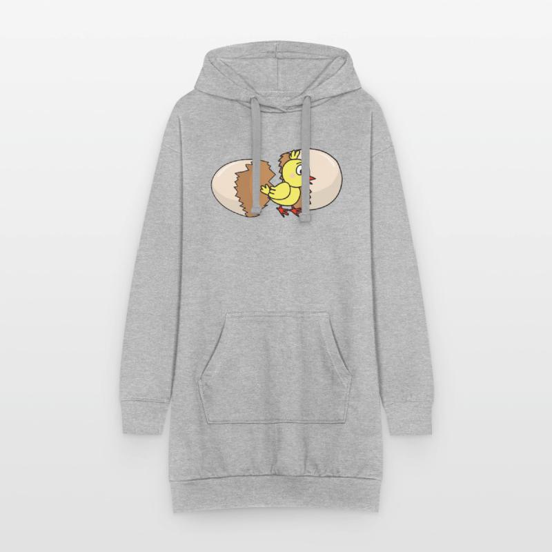 Chick poultry chicken chickens egg chicken egg easter egg Hoodie Dress