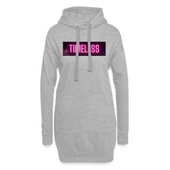 Timeless - Hoodie-Kleid - Grau meliert - Vorne