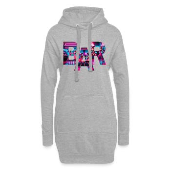 Guten - Hoodie-Kleid - Grau meliert - Vorne