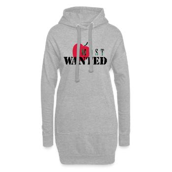 appel most wanted_Vec_3 de - Hoodie-Kleid - Grau meliert - Vorne