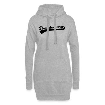 Brandenburg - Hoodie-Kleid - Grau meliert - Vorne