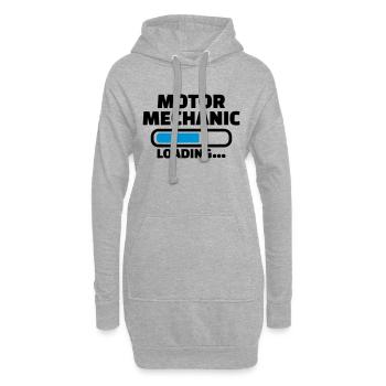 Mechatroniker - Hoodie-Kleid - Grau meliert - Vorne