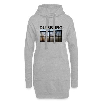 Duisburg - Hoodie-Kleid - Grau meliert - Vorne