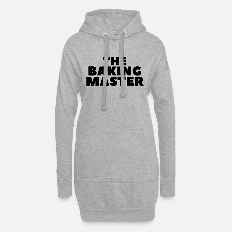 Baking Masterclass Merch - Hoodie-Kleid - Grau meliert