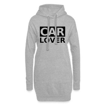 Carlover, Auto - Hoodie-Kleid - Grau meliert - Vorne