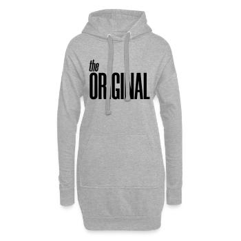 The Original - Farbwechsel - Hoodie-Kleid - Grau meliert - Vorne