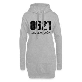 Mannheim Monnem - Hoodie-Kleid - Grau meliert - Vorne