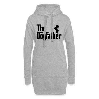 Shih Tzu Hundevater Hund Liebhaber Pate Stil - Hoodie-Kleid - Grau meliert - Vorne