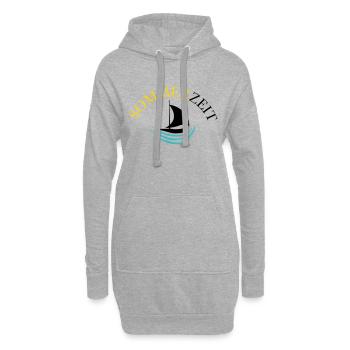 boot sommer - Hoodie-Kleid - Grau meliert - Vorne